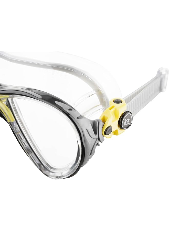 Cressi Adult High End Scuba Diving Mask Made in the Revolutionary Crystal Silicone Big Eyes Evolution Crystal: Made in Italy - Image 3