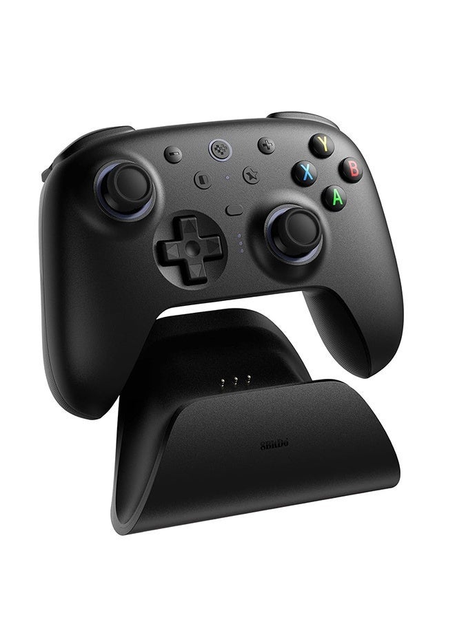 8Bitdo Ultimate 2 Wireless Controller for Windows PC, Apple, Steam & Android, Gaming Controller with TMR Joysticks, Hall/Tactile Triggers, Motion Control, RGB Fire Ring, 8Speed Wireless Tech，1000Hz Polling Rate, Black - Image 2