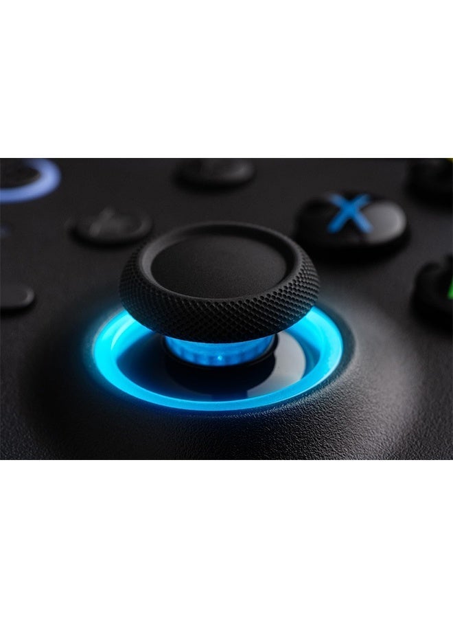 8Bitdo Ultimate 2 Wireless Controller for Windows PC, Apple, Steam & Android, Gaming Controller with TMR Joysticks, Hall/Tactile Triggers, Motion Control, RGB Fire Ring, 8Speed Wireless Tech，1000Hz Polling Rate, Black - Image 3