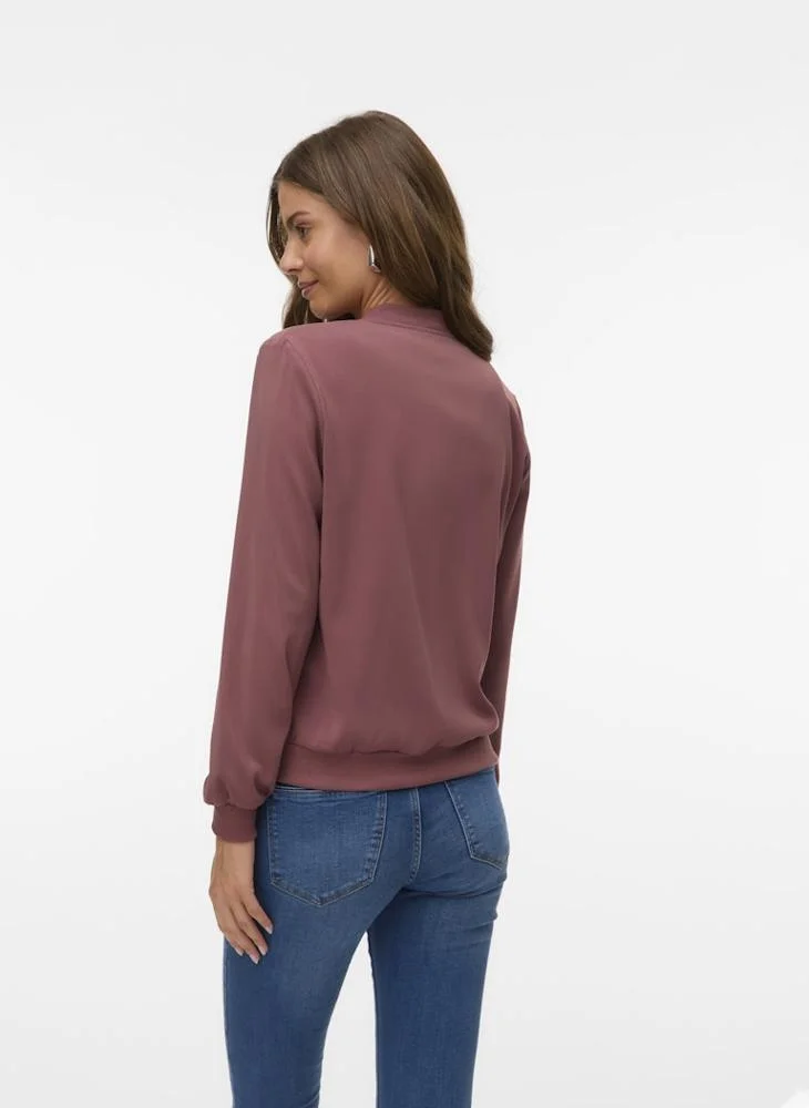 VERO MODA Casual Bomber Jacket