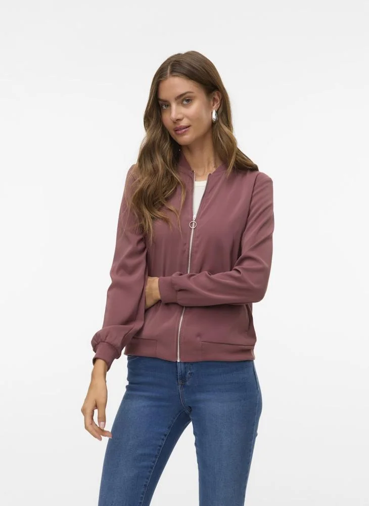 VERO MODA Casual Bomber Jacket