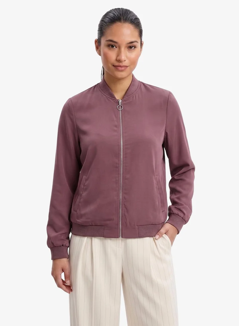 VERO MODA Casual Bomber Jacket