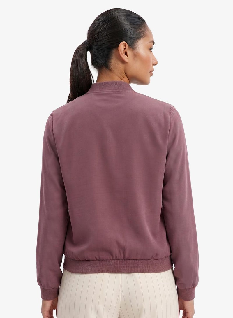 VERO MODA Casual Bomber Jacket - Image 3