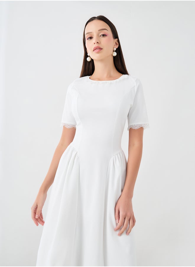 Take Two Gathered Waistline Dress  - Image 2