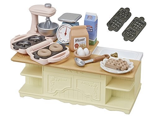 EPOCH Sylvanian Families Furniture Island Kitchen - Image 1
