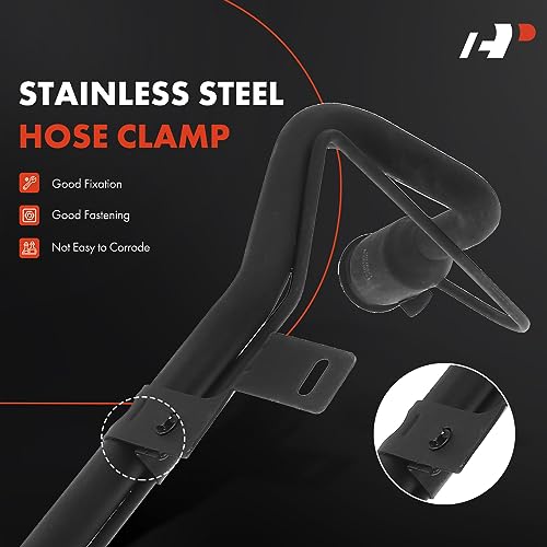 A-Premium Fuel Tank Filler Neck Pipe Hose Compatible with Jeep Wrangler 2007-2017, 3.6L 3.8L, Replace# 52059821AC, 52059821AE - Image 4