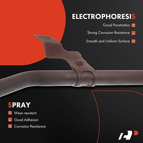 A-Premium Fuel Tank Filler Neck Pipe Hose Compatible with Jeep Wrangler 2007-2017, 3.6L 3.8L, Replace# 52059821AC, 52059821AE - Image 3