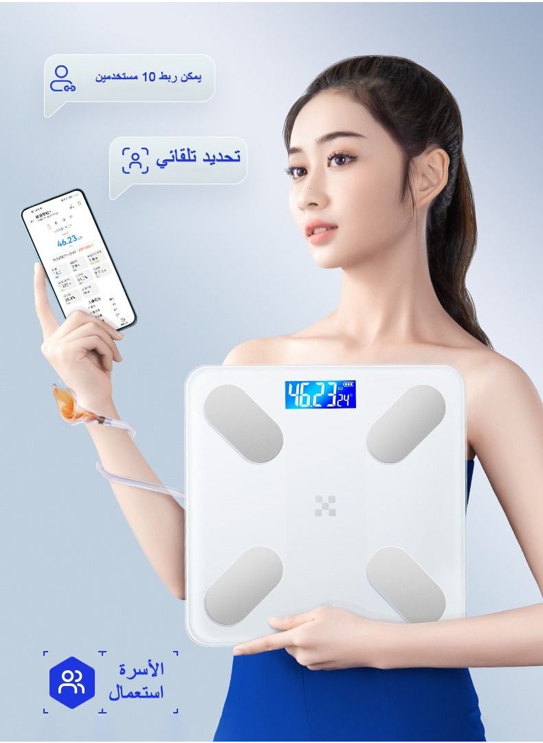 ULHYC - ULHYC Smart Scale with Bluetooth Connet Phone Weighing Scales - Image 1