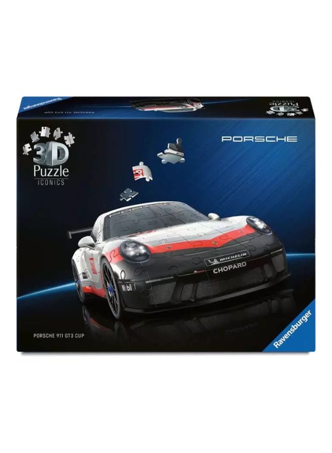 Ravensburger Porsche 911 GT3 Cup 108 Piece Jigsaw Puzzle – Premium Quality Kids Puzzle, Softclick Precision Fit, High-Detail Sports Car Artwork, Fun Learning Activity for Children Ages 6+ | 12008039-8 - Image 2