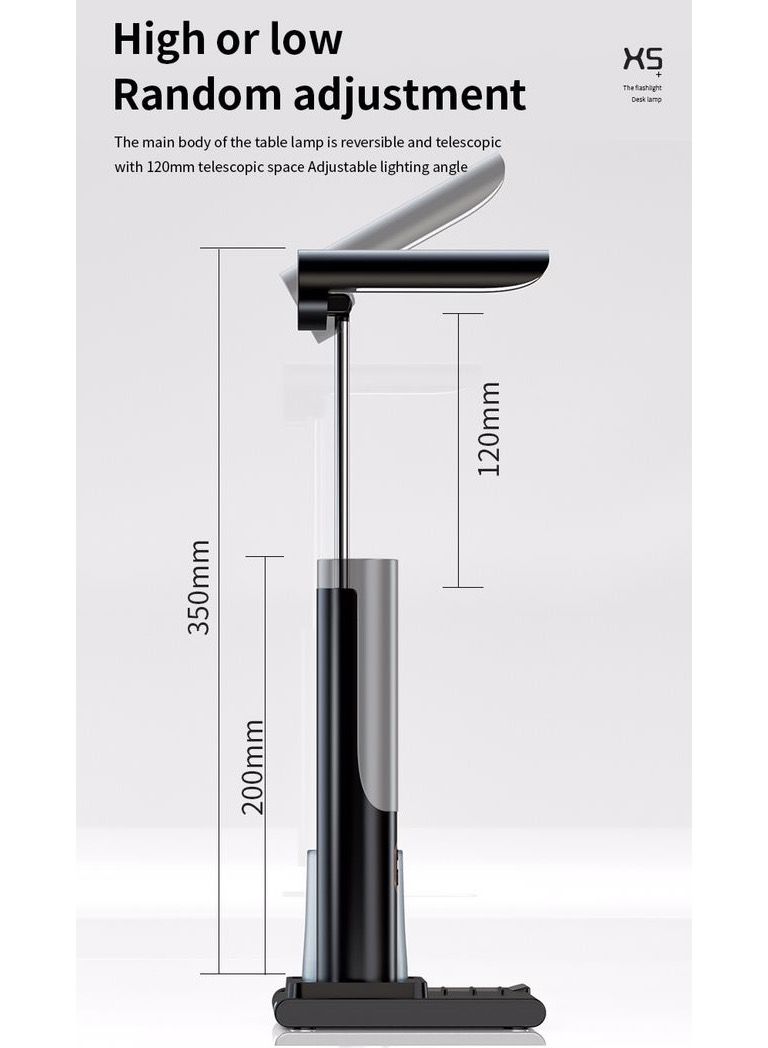 X5 Table Lamp with Wireless Charging - Image 4