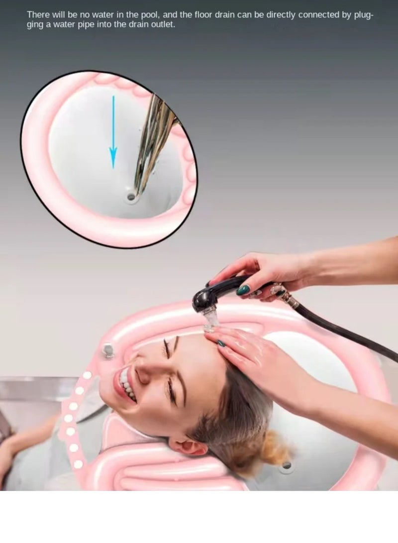 Generic Inflatable Washing Hair Basin, Portable Shampoo Bowl for The Elderly, Disabled, Bedridden and Handicapped, Portable Hair Washing Sink for Pregnant Woman  - Image 3