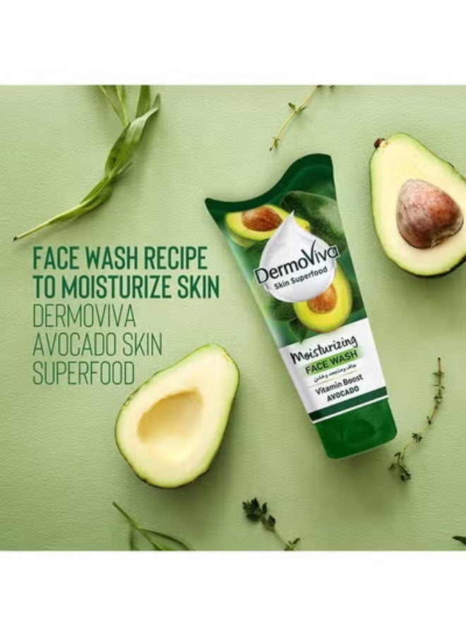 DermoViva Moisture Plus Face Wash Gel 150ml - Image 2
