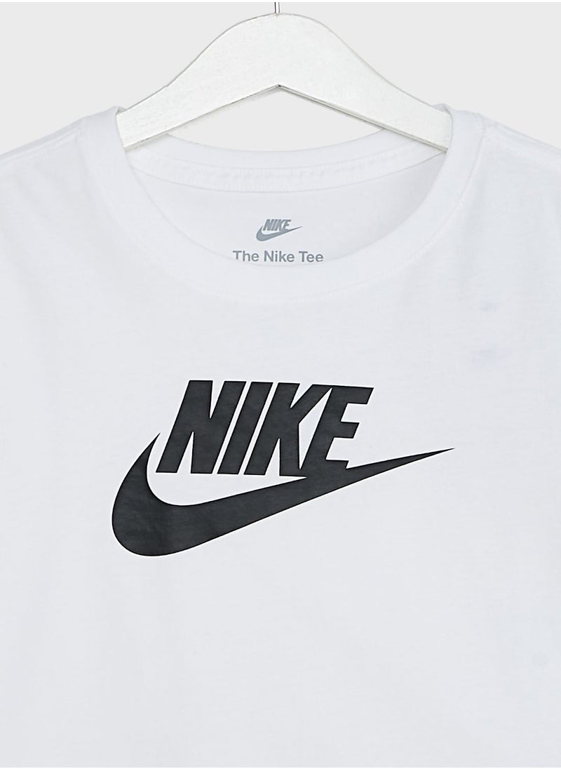 Nike - Youth NswT-Shirt Crop Futura - Image 1