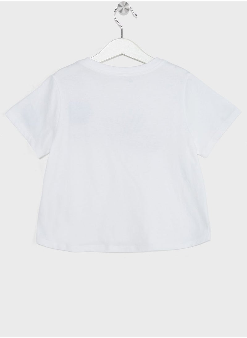Nike - Youth NswT-Shirt Crop Futura - Image 1