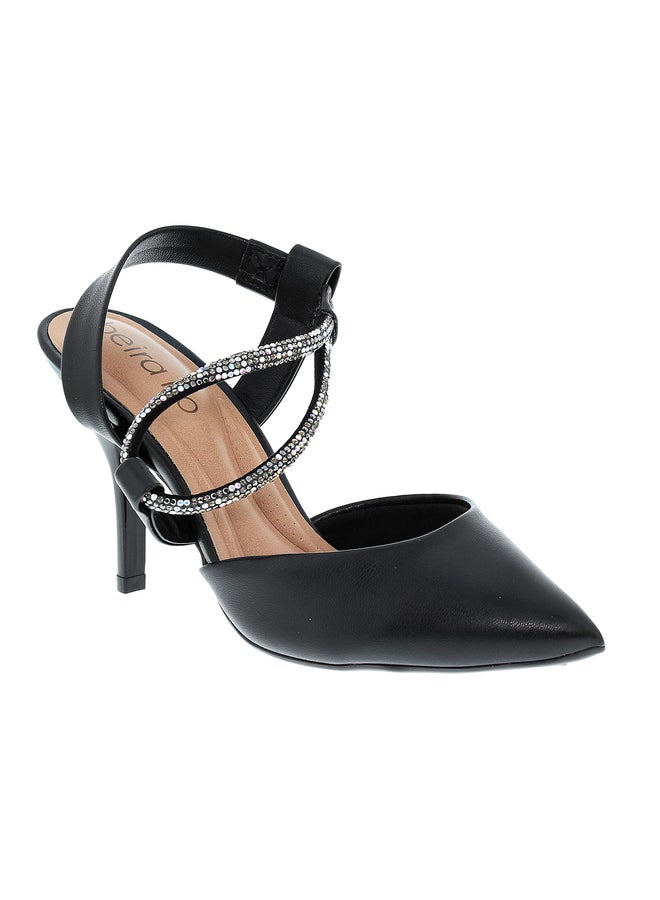 Beira Rio Solid Pointed Toe Flat Sandals - Image 2