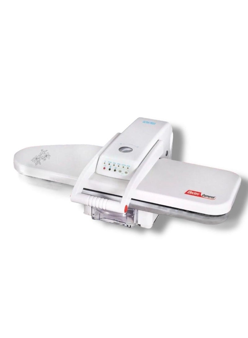 الكترو جنرال إلكترو جنرال كاوية بخار كبس حجم كبير 36 بوصة - 1600 واط، مقاس 90×26 سم، خزان 1000 مل، 5 أوضاع للأقمشة، بخار قوي، رشاش ماء، تحكم بالحرارة، مؤشر ضوء، قفل أمان - NI-SP36XL - Image 3