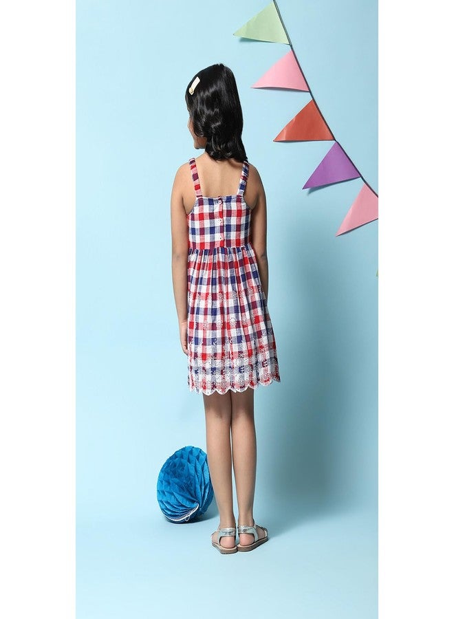 BIBA Girl YARNDYED Kid(KW5128_REDBLUE_11) - Image 2