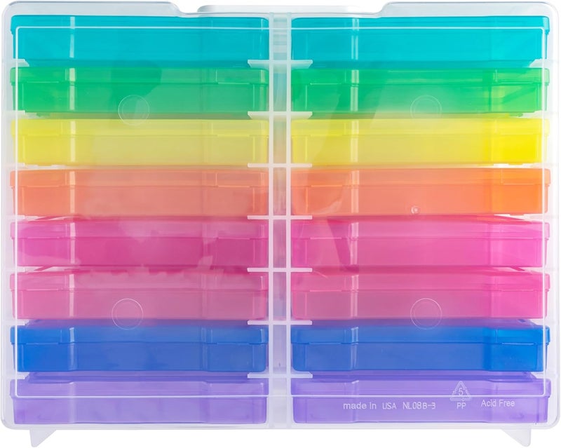 We R Memory Keepers Craft Storage Bins with 16 Mini Bins - Multi-Colored Organizer - Image 4