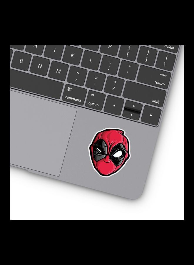 RKN Cartoon Deadpool Vinyl Stickers For Laptop 3inch - Image 1