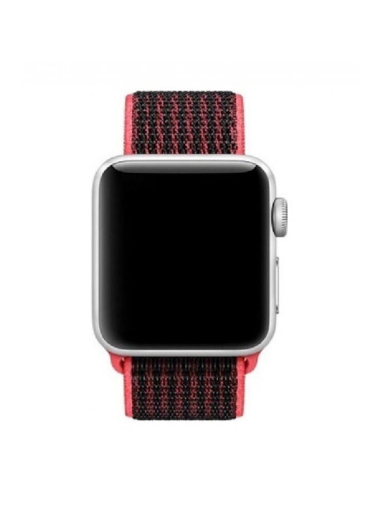Generic - Apple Watch Band 42/44/45mm Nylon Sport Loop Strap Stellaire Series 5/6/7 - Image 1