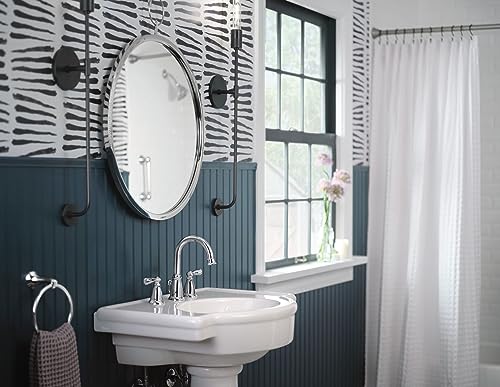 Moen Y2686CH Banbury Bathroom or Kitchen Towel Ring, Chrome - Image 5