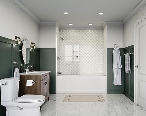 Moen Y2686CH Banbury Bathroom or Kitchen Towel Ring, Chrome - Image 4