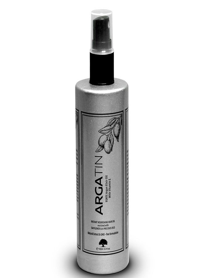 Argatin Forte Argan Elixir Oil with Vitamin E |For Hair Nourishment of Hair|Reduces Hair Fall |For Dry Damaged and Frizzy Hair 100ml - Image 1