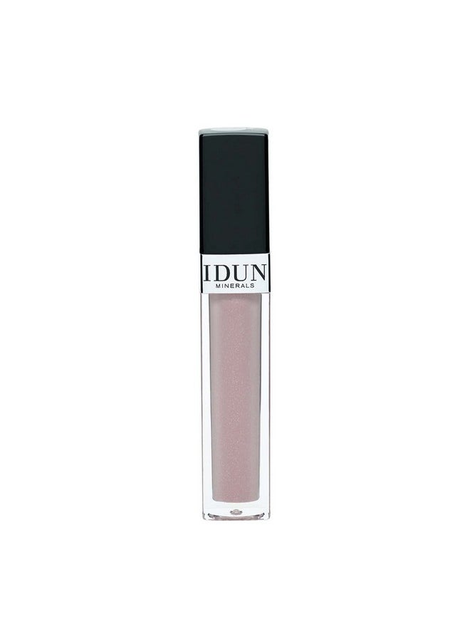 IDUN MINERALS Lip Gloss Soft Creamy Formula For Velvet Soft Shiny Pout Intense Vitamin E Hydration For Dry Chapped Lips Non Sticky Long Lasting Pigment 016 Louise 0.27 Oz  - Image 1