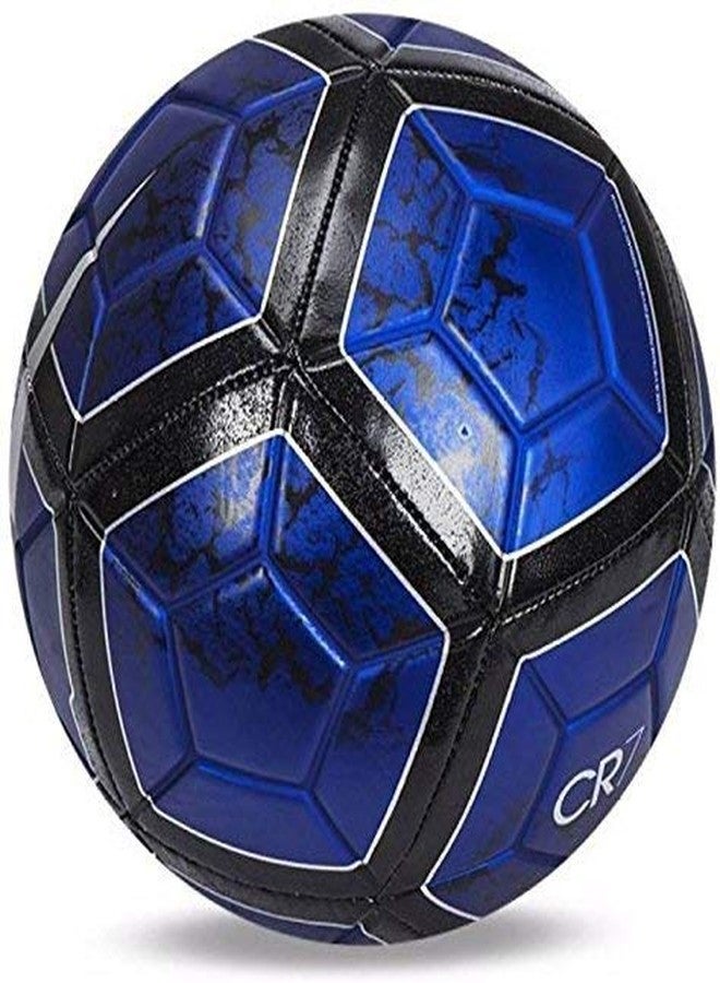 Gravin Blue CR7 Prestige Barcelona(12 Pannal) Football & Air niddle, Size 5 No - Image 2