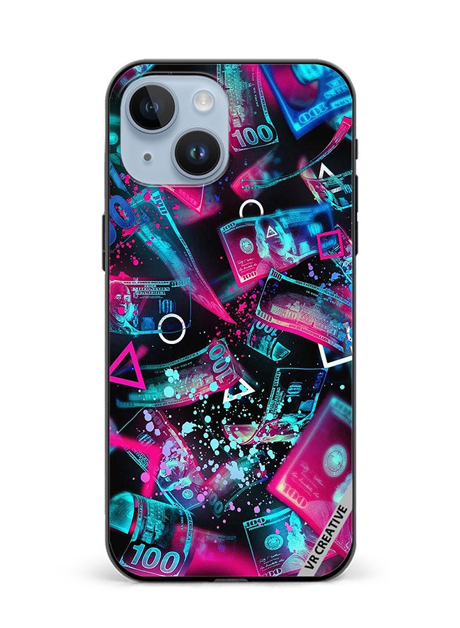 VR CREATIVE Protective Case Cover For Apple iPhone 15 Design Multicolour - Image 1