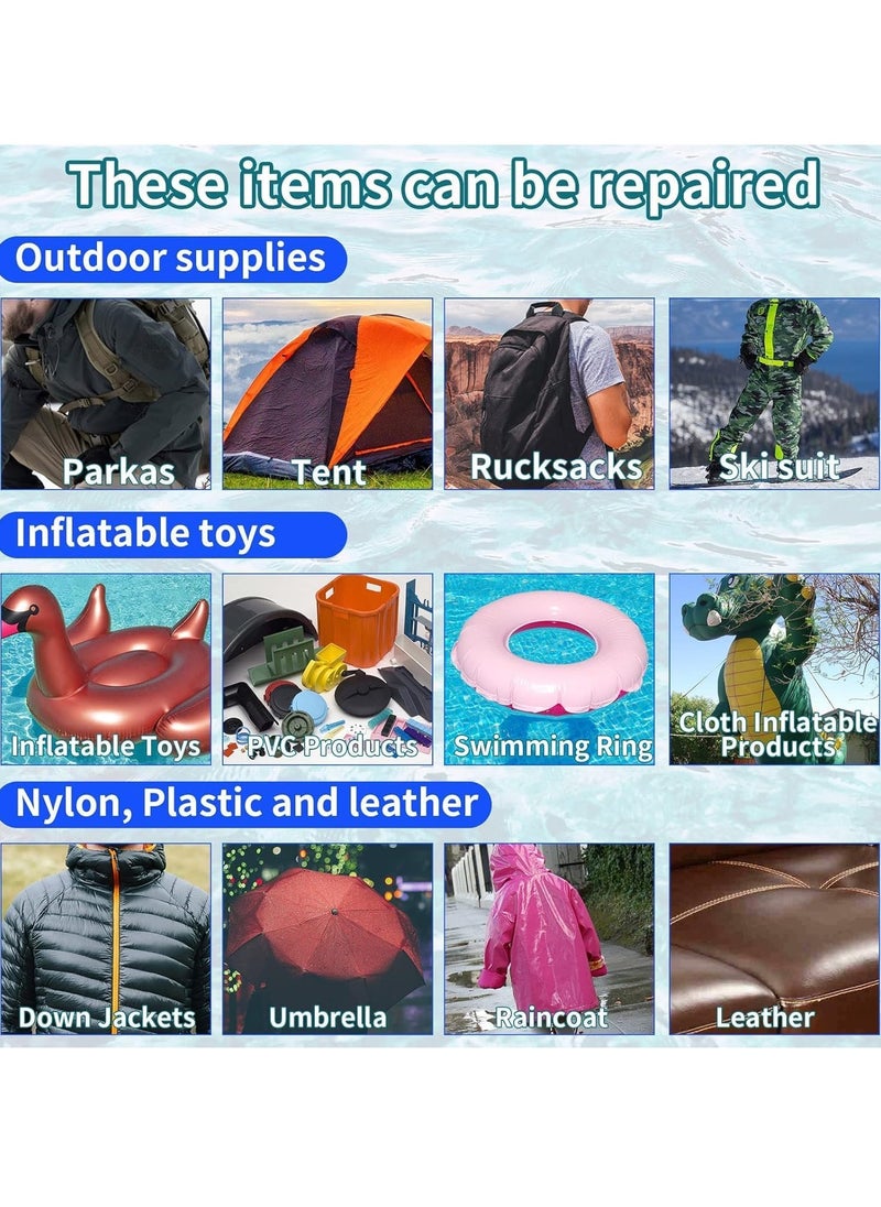 Generic - Gardern TPU Pool Patch Repair Kit,Self-Adhesive Inflatable Repair Tape,Inflatable Patch Repair Kit Waterproof, Repair Supply for Swimming Ring Inflatable Tent Canvas Canopy Tubes Air Bed-15CM*1M - Image 1