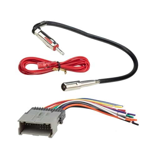 Scosche ICGM8BN Double DIN Radio Installation Dash Kit Compatible with Select 1992-2012 General Motors Vehicles - Complete Basic Aftermarket Car Stereo Install Kit - See Fit Guide Image for Vehicles - Image 5