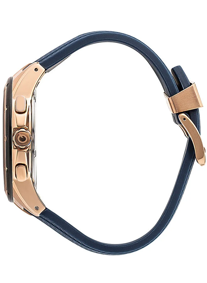 كوانتوم Quantum Men's Quartz Movement Watch, Chronograph Display and Silicone Strap - PWG953.069