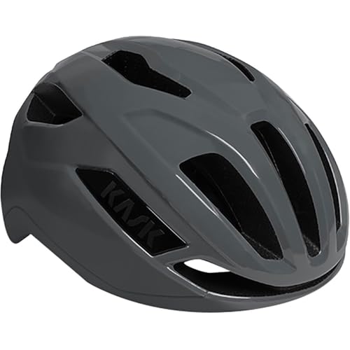 Kask Sintesi Helmet I Road, Gravel and Commute Biking Helmet - Grey - Medium - Image 4