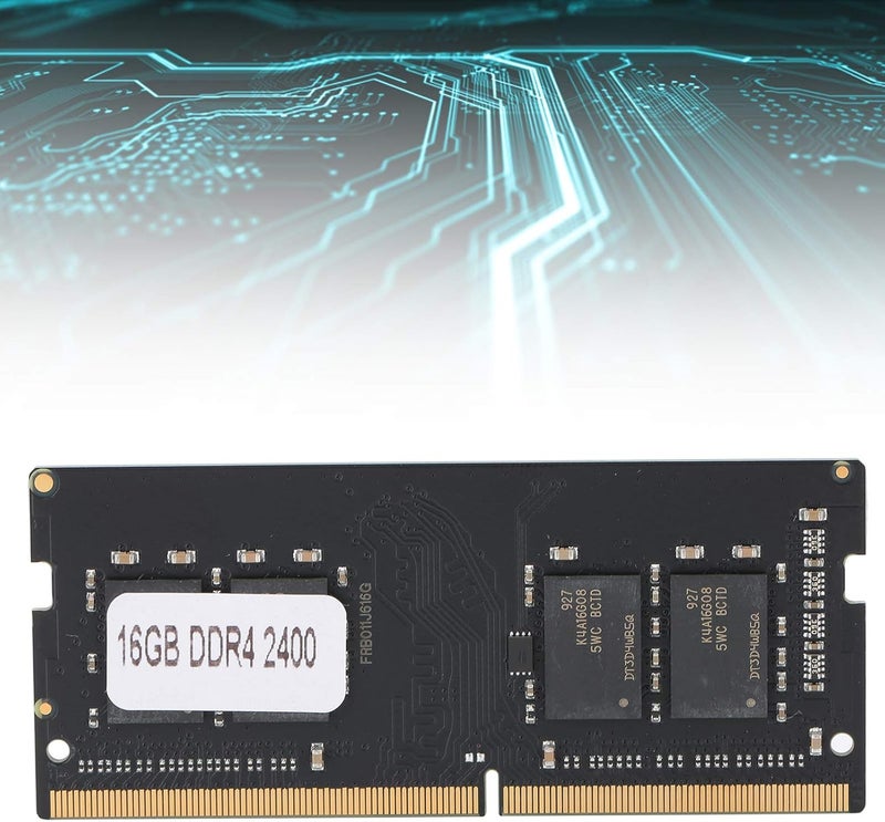 وحدة ذاكرة كمبيوتر محمول بسعة 16 جيجابايت من نوع DDR4، ذاكرة وصول عشوائي عالية الأداء مع تبديد سريع للحرارة، متوافقة بالكامل مع أجهزة إنتل وAMD من نوع PC4 17000 و19200 و2666V (2400 ميغاهرتز) - Image 2