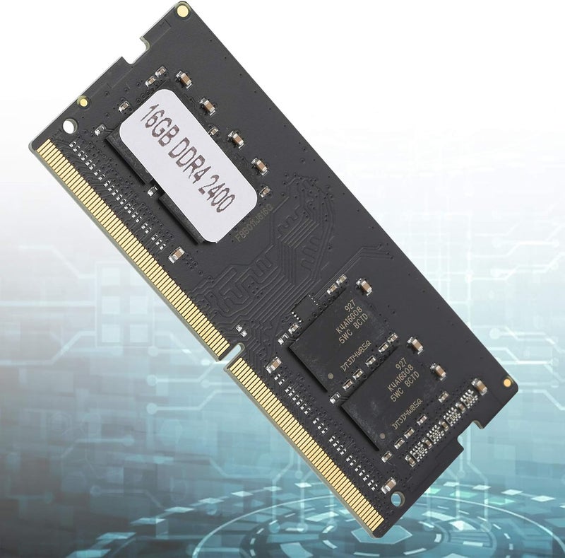 وحدة ذاكرة كمبيوتر محمول بسعة 16 جيجابايت من نوع DDR4، ذاكرة وصول عشوائي عالية الأداء مع تبديد سريع للحرارة، متوافقة بالكامل مع أجهزة إنتل وAMD من نوع PC4 17000 و19200 و2666V (2400 ميغاهرتز) - Image 3