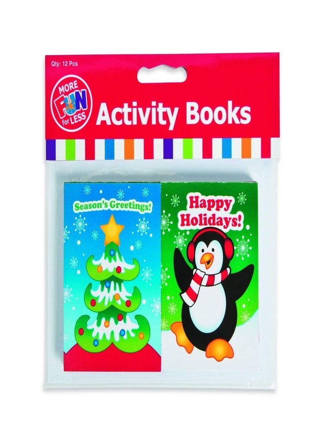 FX 36 Mini Holiday Fun & Games Activity Books/Stocking Stuffers/Party Favors/Teachers/Daycare/Kids (2.5" x 3.5") - Image 3