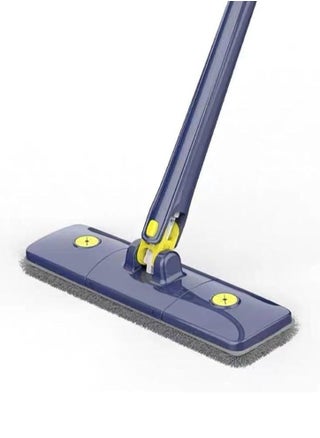 Rectangular mop for floor and glass with telescopic handle (with spare parts) Long stainless steel handle with push and pull operation - Wall mop - Rectangular cyclone parquet mop - Floor and glass cleaning brush - Suitable for wiping walls and glass - Self-wringing mop - Dry and wet mop for floors, windows and ceilings - pzsku/ZDF18FA71C01FF938ADD2Z/45/1745402102/8e0ccdd5-1563-4c65-89fd-12d98ca253ed