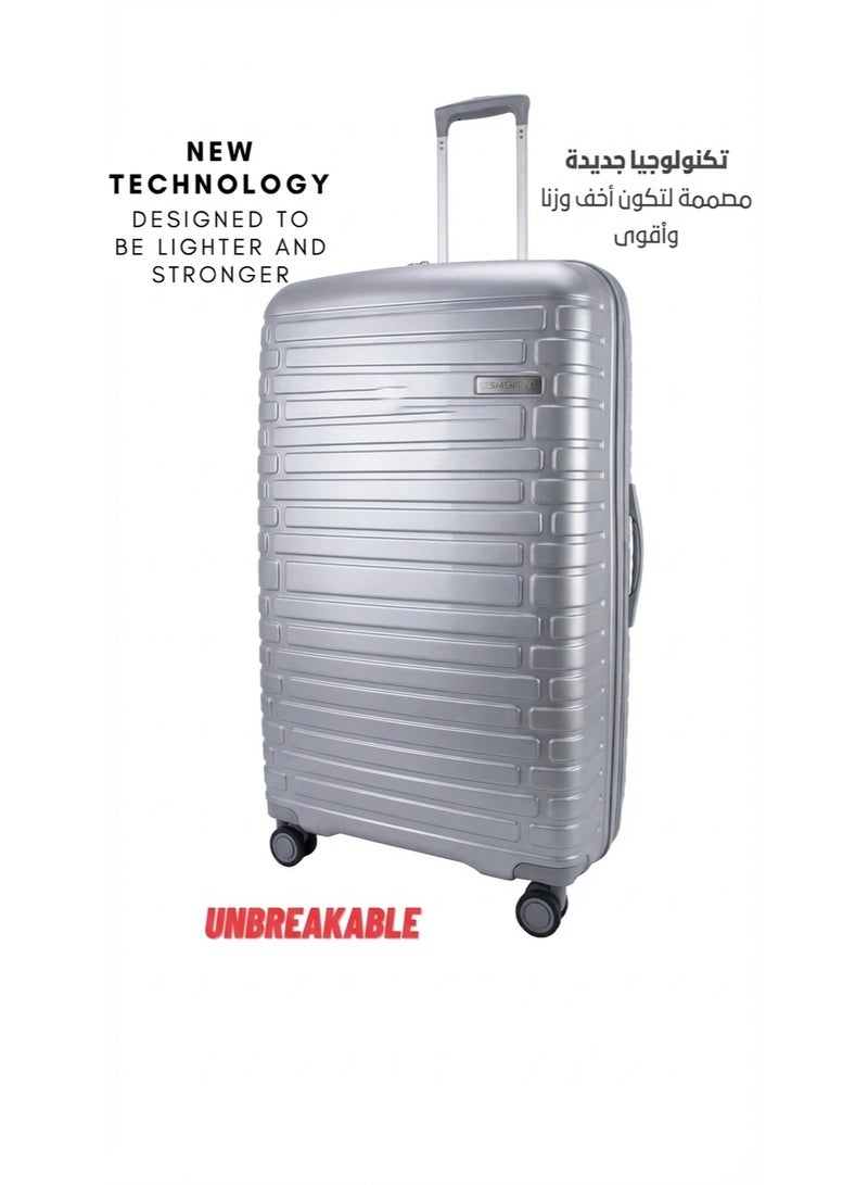 SONADA Unbreakable Luggage Unisex ,Double Zipper ,Expandable, TSA Lock With 4 Double Silent Wheels Set of 4 - Image 4