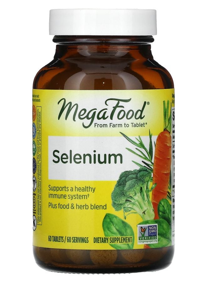 MegaFood Selenium 60 Tablets