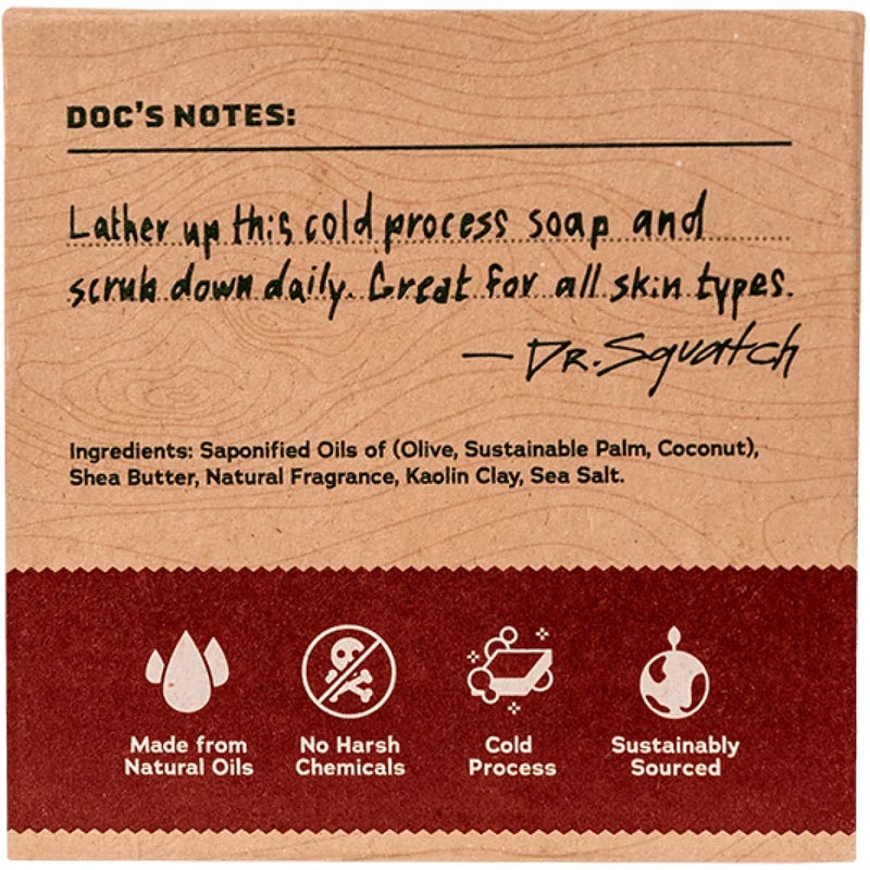 Dr. Squatch All Natural Bar Soap for Men with Heavy Grit, King of the Briccs Jurassic Park - Image 2
