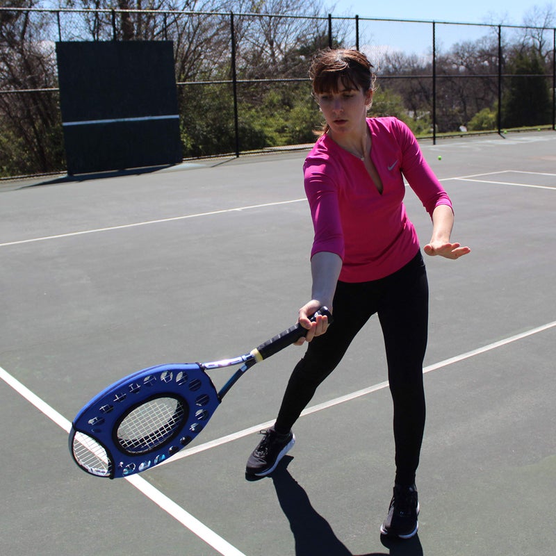 OnCourt OffCourt Sweet Spot Trainer - Learn to Hit The Center of Your Racquet/Tennis Training Aid - Image 2