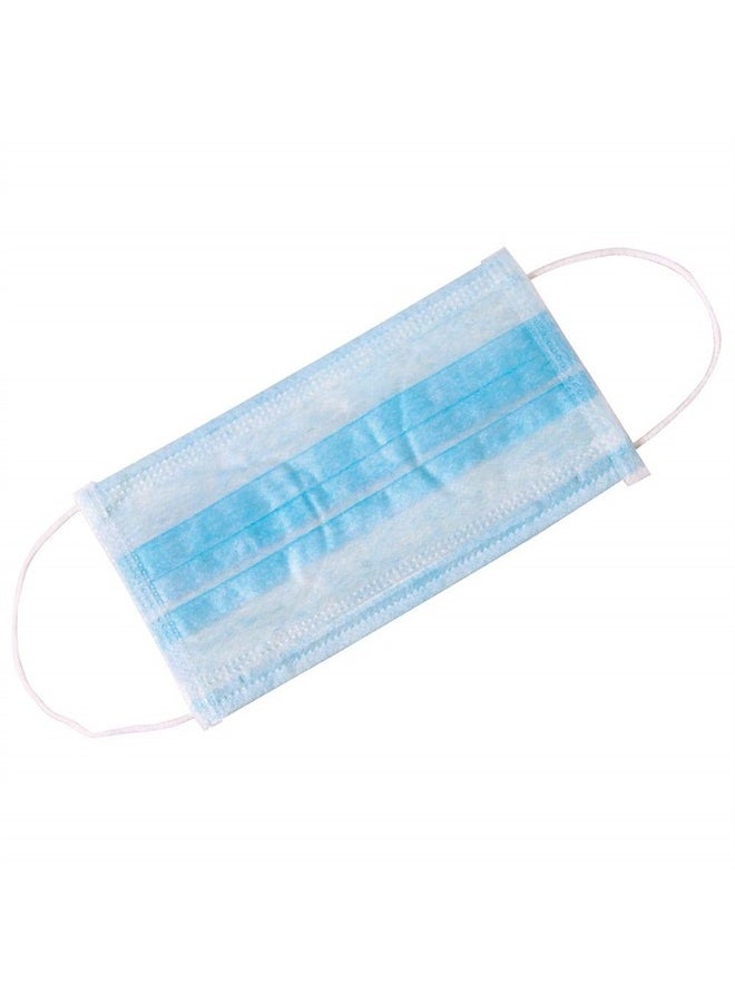 ForPro Professional Collection Single Use Ear Loop Mask, 3-Ply Disposable Non-Woven Face Mask, Latex-Free, Fiberglass-Free, Protects Against Pollen, Dust, 50-Count  - Image 2