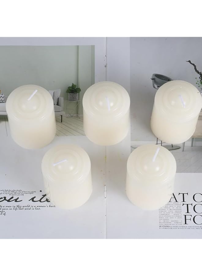 The Bros Tea Light Candles Set of 12 Long Lasting 4 Hour Burn Tealight Candles Perfect for Home Decoration Events Parties and Aromatherapy Ideal for Relaxation and Ambiance - Image 3