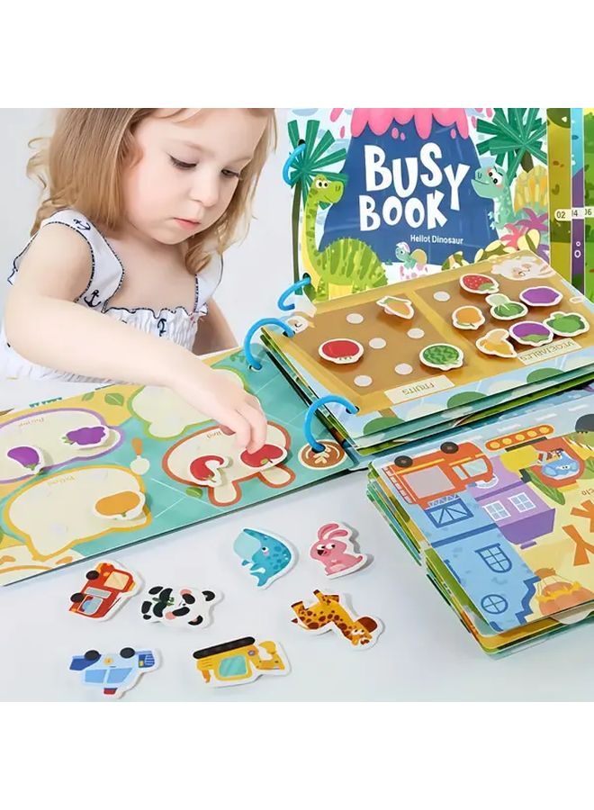 Animal Cognition Edition Tear And Learn Storybook For Kids Enhances Hand Eye Coordination Logical Thinking Educational Toy Gift - Image 5