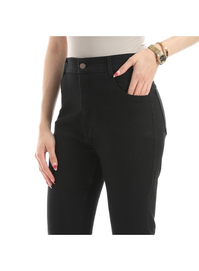 Skinny Jeans 5 Pocket Lycra Black - Women - Image 2