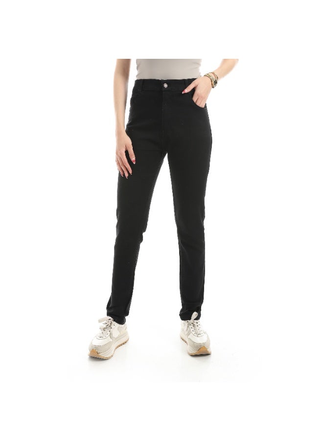 Skinny Jeans 5 Pocket Lycra Black - Women - Image 1