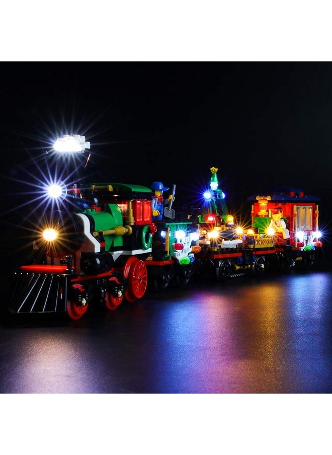 BRIKSMAX BRIKSMAX Led Lighting Kit for Creator Winter Holiday Train - Compatible with Lego 10254 Building Blocks Model- Not Include The Lego Set  - Image 1