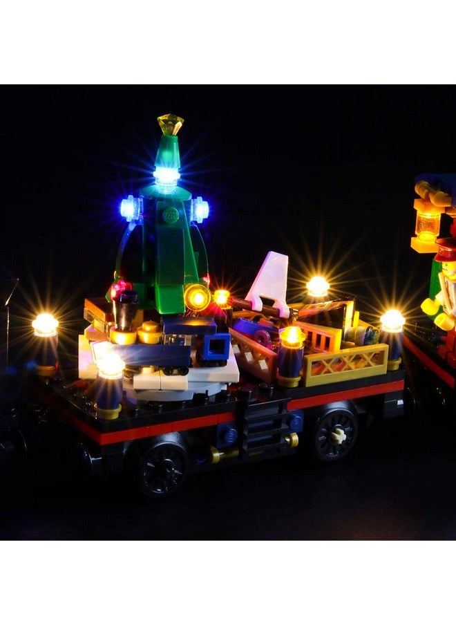 BRIKSMAX BRIKSMAX Led Lighting Kit for Creator Winter Holiday Train - Compatible with Lego 10254 Building Blocks Model- Not Include The Lego Set  - Image 4