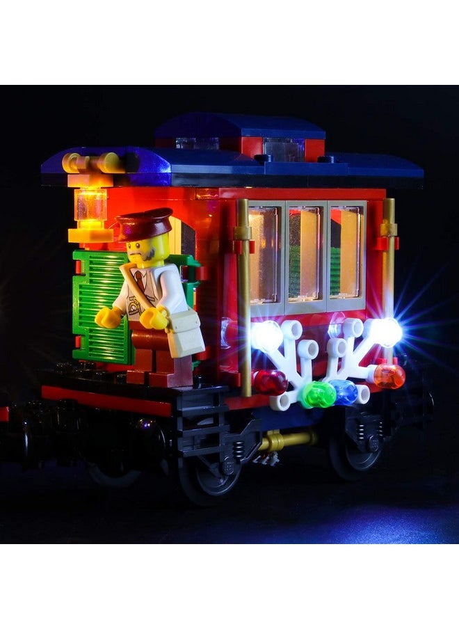 BRIKSMAX BRIKSMAX Led Lighting Kit for Creator Winter Holiday Train - Compatible with Lego 10254 Building Blocks Model- Not Include The Lego Set  - Image 5